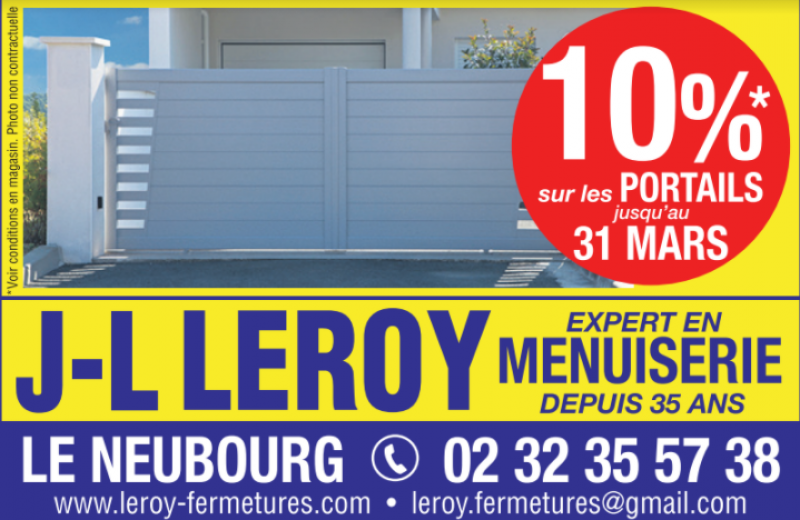 Profitez de prix vraiment irrésistibles sur une large gamme de portail Aluminium, Bois, PVC. Le Neubourg